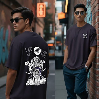 Monkey D. Luffy Oversized Style T-shirt (100% PREMIUM COTTON)