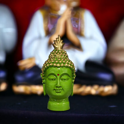 Gautam Buddha Authentic Small Head Murti (10 Cm Height)