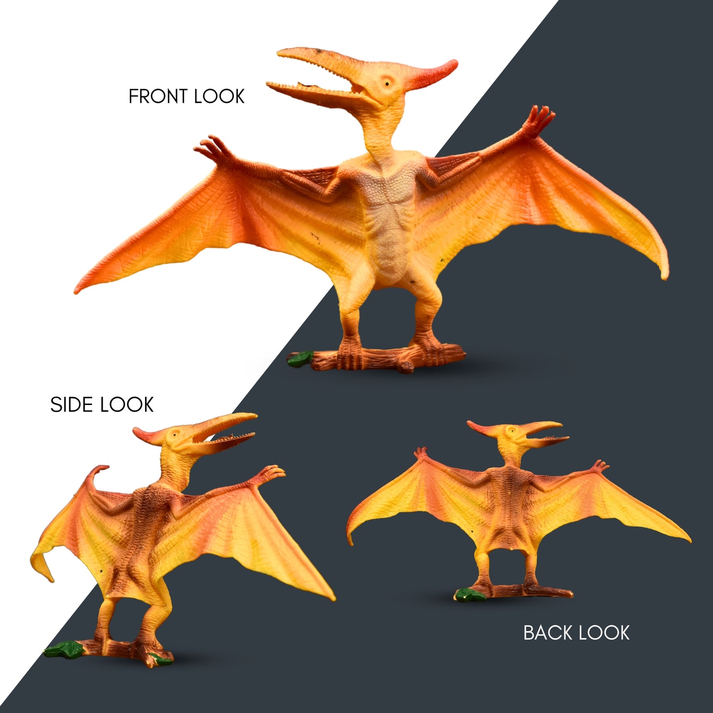 Pterosaur Dinosaur Toy - Realistic 10-Inch Action Figure