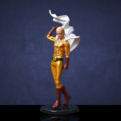 ONE-PUNCH MAN - SAITAMA ACTION FIGURE WITH STAND (21 CM HEIGHT)