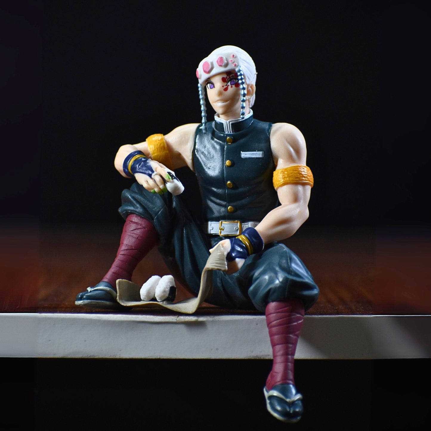 Tengen Uzui Sitting Action Figure - Demon Slayer