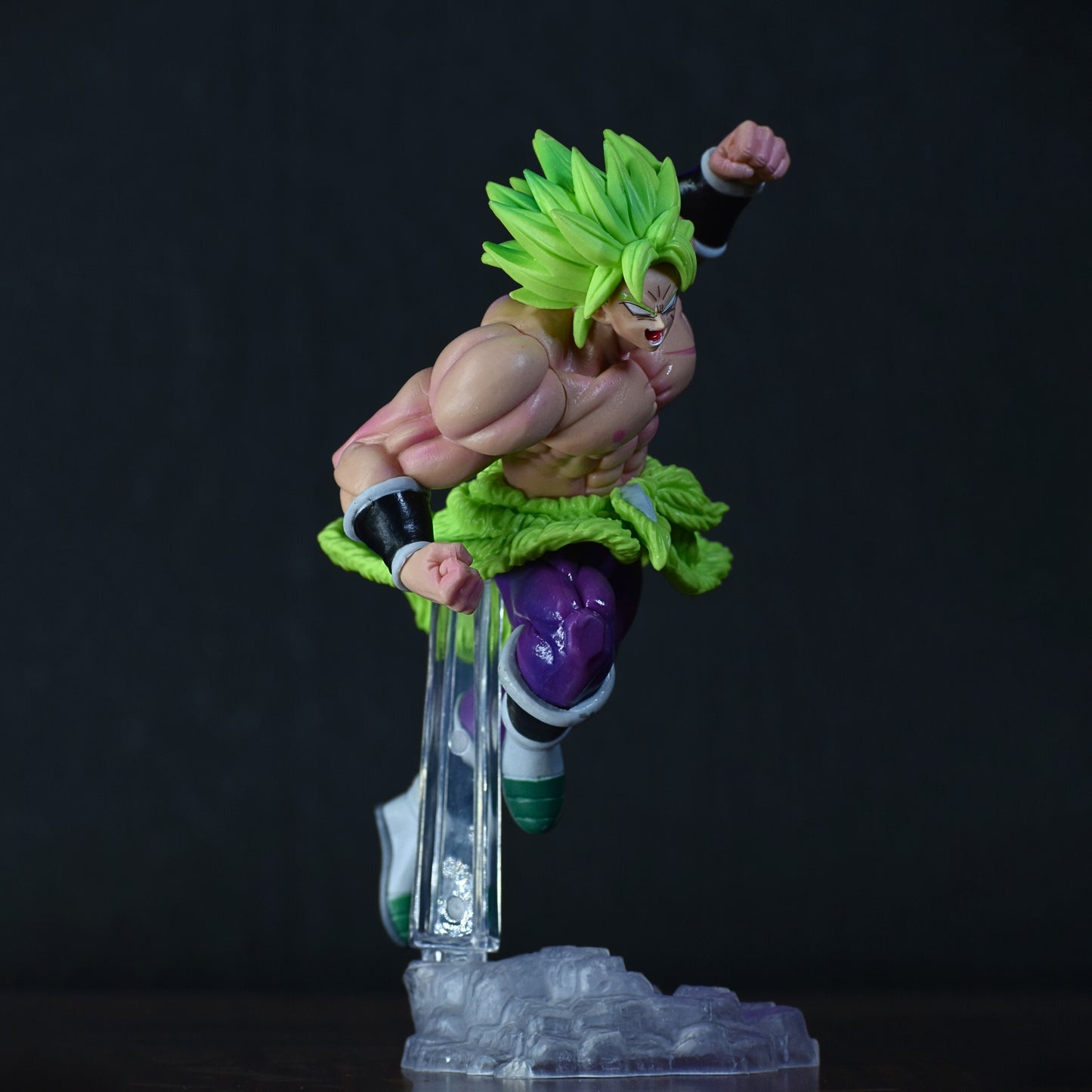 Broly Green Angry Action Figure With Stand (24 Cm Height) - Dragon Ball Z/super
