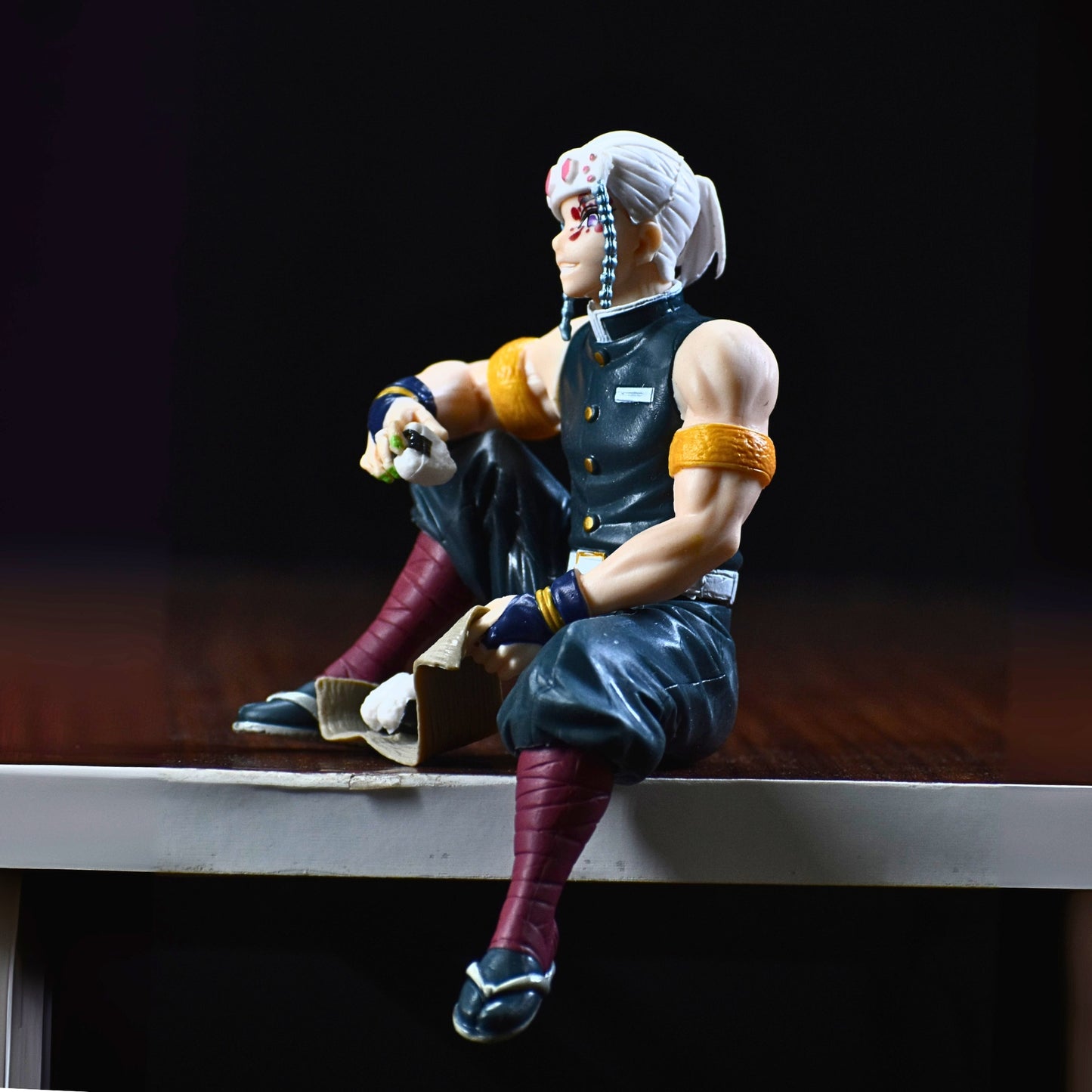 Tengen Uzui Sitting Action Figure - Demon Slayer