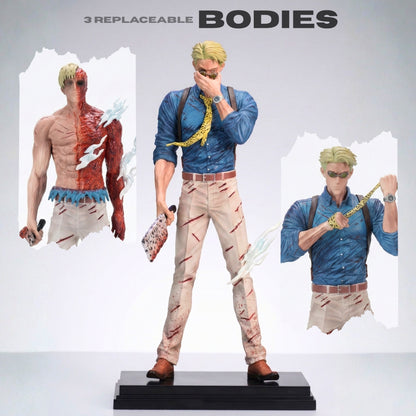 KENTO NANAMI ACTION FIGURE WITH 3 REPLACEABLE UPPER BODIES (32 CM HEIGHT) - JUJUTSU KAISEN