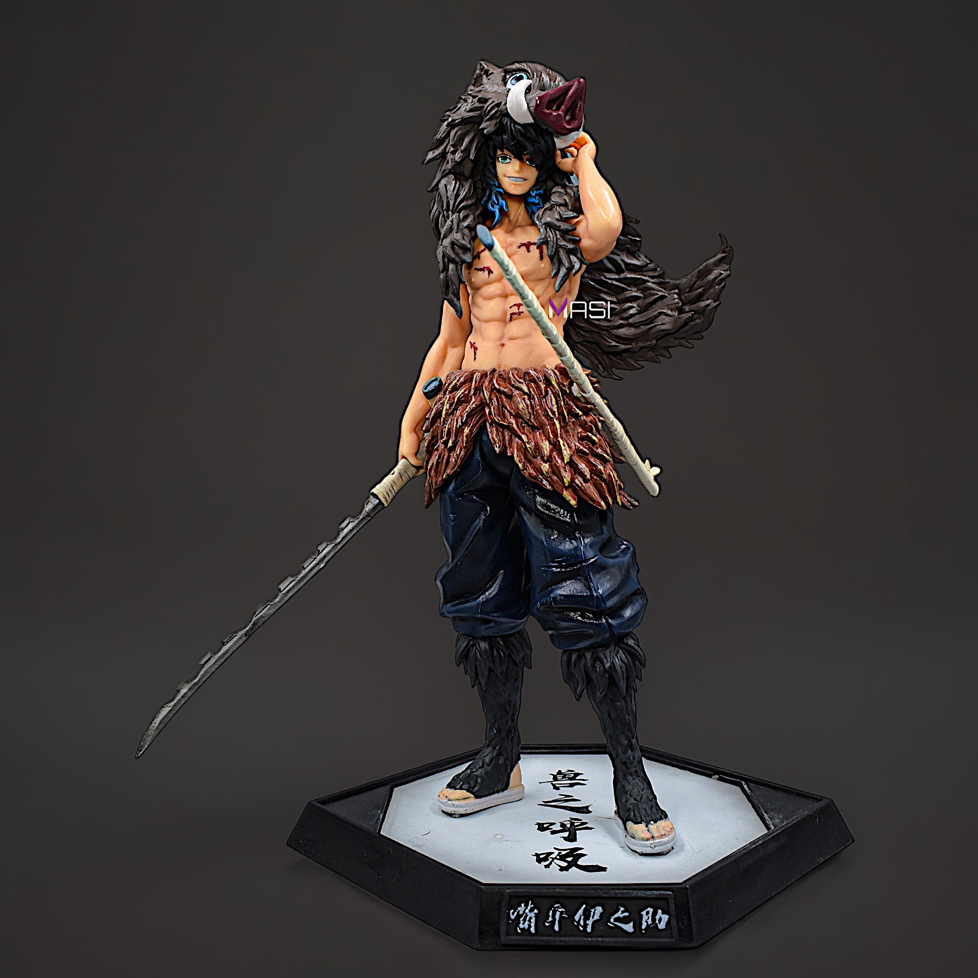 DEMON SLAYER: KIMETSU NO YAIBA ACTION FIGURE HASHIBIRA INOSUKE 30 CM - Demon Slayer: Kimetsu No Yaiba Action Figure Hashibira Inosuke 30 Cm DEMON SLAYER: KIMETSU NO YAIBA ACTION FIGURE HASHIBIRA INOSUKE 30 CM - Demon Slayer: Kimetsu No Yaiba Action Figure Hashibira Inosuke 30 Cm
