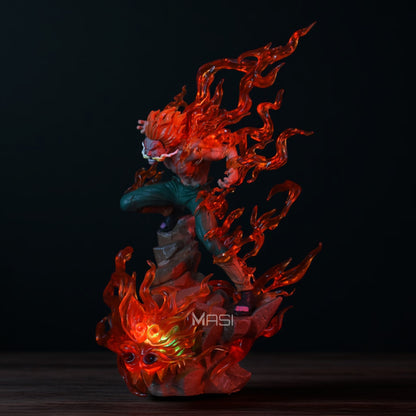 MIGHT GUY EIGHT GATES ACTION FIGURE WITH LED STAND (27 CM HEIGHT) - NARUTO