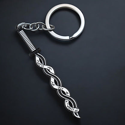 Demon Slayer Premium Metal Katana Keychain