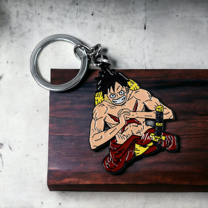 Monkey D. Luffy Metal Keychain - One Piece