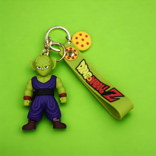 Piccolo Silicon Rubber Keychain With Strap - Dragon Ball Z