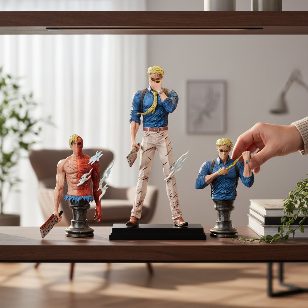 KENTO NANAMI ACTION FIGURE WITH 3 REPLACEABLE UPPER BODIES (32 CM HEIGHT) - JUJUTSU KAISEN